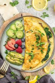 Vegetable Omelette (No Side)